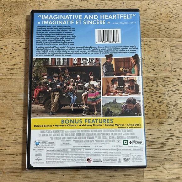 Welcome to Marwen DVD Sealed Featuring Steve Carell - Picture 2 of 2